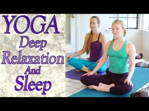 Beginners Yoga For Deep Relaxation, Sleep, Insomnia, Anxiety & Stress Relief