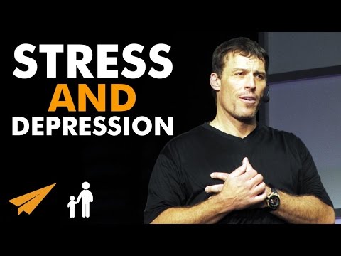 Tony Robbins: How to deal with STRESS and DEPRESSION – #MentorMeTony