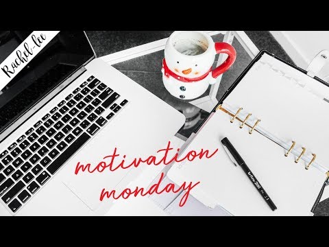 Plan & Organize Your Week | Motivation Monday – Vlogmas Day 3