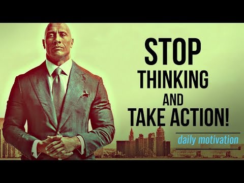 Stop Thinking and Take Action | CHANGE YOUR HABITS  | MINDSET MOTIVATION | INSPIRATIONAL SPEECHES