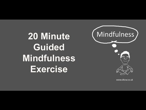 20 minute Guided Mindfulness Exercise