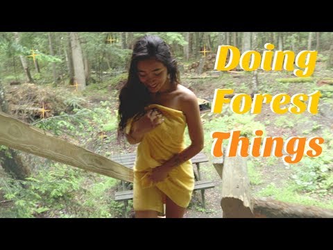 Vegan Food, Nature & Spirituality | A Forest Vlog