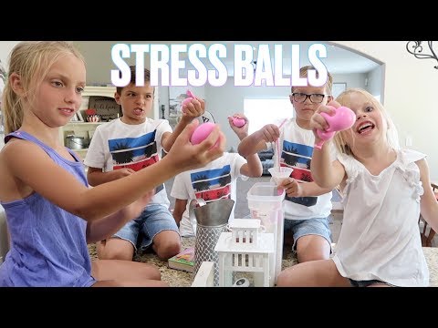 HOW TO MAKE STRESS BALLS AT HOME | STRESS RELIEF REMEDIES | HOMEMADE STRESS BALLS