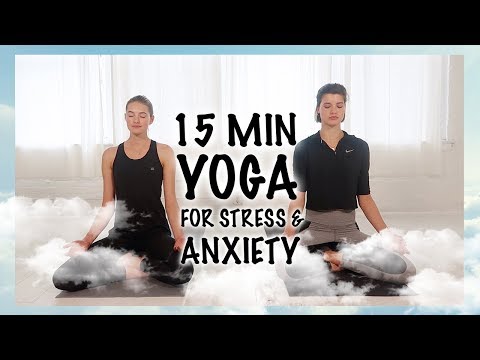 15 Minutes Of Yoga | My Secret To Reducing Stress & Managing Anxiety  | Sanne Vloet