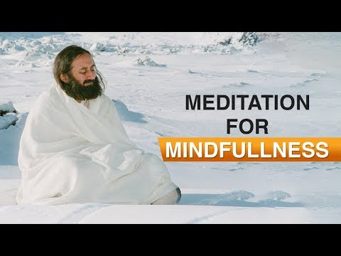 Mindfulness Meditation | Guided Meditation By Gurudev Sri Sri Ravi Shankar