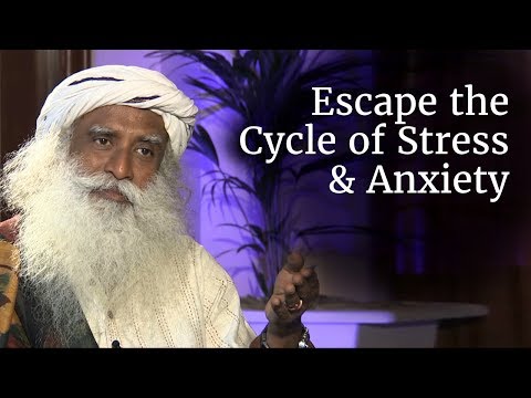 How to Escape the Cycle of Stress, Anxiety and Misery? – Sadhguru